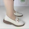 Zapatos de una sola capa para mujer Primavera y Otoño Nuevo estilo británico talla grande zapatos de mujer planos casuales estilo Chanel estilo occidental antideslizantes mocasines de mujer