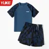 Trajes de Baño para Niños, Traje de Baño de Dos Piezas para Niños Mayores, Tallas Grandes para Niños, Adolescentes, Trajes de Baño y Bermudas de Baño de Nuevo Estilo