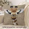 Funda de Cojín para Sofá de Mascota Linda de Venta Caliente Temu Transfronteriza Funda de Cojín para Sofá Textil para el Hogar Decorativa Bordado Falso