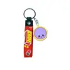 Nuevo Lindo Llavero Colgante de Goma Suave para Bollo Accesorio Llavero Comida Simulada Juguete de Xiaolongbao Regalo Venta al por Mayor