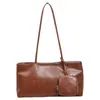 Bolso de Gran Capacidad con Textura de Alta Calidad para Mujer 2026 Otoño/Invierno Nuevo Estilo Moda Bolso de Hombro para el Trabajo Bolso Tote Versátil Informal