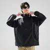 Mesmo estilo de uma certa roupa de proteção solar de seda gelada de banana 2026 novo verão proteção UV para pessoas baixas roupa externa larga masculina