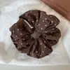 Goma para el pelo dulce de lunares estilo coreano para mujer, резинка de alta elasticidad que no daña el cabello, accesorio versátil para coleta