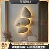 Instalaciones de Esculturas Personalizadas de Piedra Artificial, Adornos de Arte Moderno Minimalista para Sedes Corporativas, Mesa de Café de Escultura de Piedra Artificial