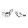 Tuerca de mariposa de acero inoxidable 304/201/316 DIN315 tuerca de mano de garra M3M4M5M6M8M10M12