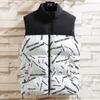 Homens bonito colete colar colar outono e inverno quente veste letras moda solta plus size colete jaqueta fábrica atacado