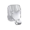 Gancho ligero de lujo, resistente, sin perforaciones, adhesivo para baño, inodoro, puerta trasera, sin costuras, para ropa y toallas.