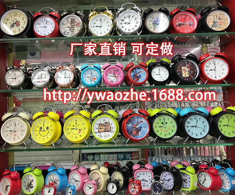 打铃闹钟货架展示