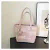 Bolsa Tote Grande Capacidade para Mulheres 2026 Primavera Nova Tendência Moda Versátil Ombro Nicho Popular Bolsa Saco
