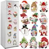 Imán de Refrigerador de Muñeco de Nieve Navideño Más Popular de Amazon Decoración de Pegatina Magnética para Refrigerador de Invierno con Papá Noel y Copo de Nieve
