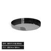 Simples Moderno High-end Luz de Luxo Metal Espelho Armazenamento Bandeja Redonda Sala Modelo Taça de Vinho Vinho Decoração Enfeites-