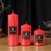 Vela cilíndrica religiosa para sacrifício, vela decorativa para jantar, vela para presente, vela para iluminação doméstica, vela de coluna sem fumaça, venda por atacado.