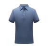 Camisa polo de solapa de color sólido pesado de 260 g, personalizada, de manga corta, uniforme de clase, ropa de trabajo para grupo empresarial, logotipo impreso personalizado
