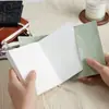 Cuaderno portátil simple retro de nicho, alto valor estético, bloc de notas rayado, cuaderno de tapa dura para oficina de negocios