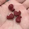 Pendente de bolsa de areia dourada roxa com baixo teor de cinábrio pulseira de pulso masculina e feminina corrente de suéter pingente atacado
