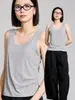 Meina Shudan Padrão de Bolinhas Colorido Canelado 6021 Verão Novo Estilo Decote Amplo Regata Ombro Largo Simples Versátil Top Texturizado