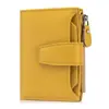 Cartera de Cuero Genuino, Cartera de Piel de Vaca, Billetera Antirrobo Rfid con Billetera para Monedas, Portatarjetas, Cartera, Cartera Pequeña, Cartera de Alta Gama para Mujer