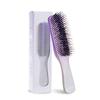 Peine Masajeador con Forma de Cabello Galvanizado Peinado de Meridianos Limpieza de la Piel Esponjoso Antiestático Peine Eléctrico para el Hogar Galvanizado en Oro Doble Uso Húmedo y Seco
