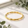 Pulsera de bambú más vendida transfronteriza, moderna y de alta gama, estilo nicho, lujo ligero, estilo para el trabajo, accesorio de mano simple al por mayor