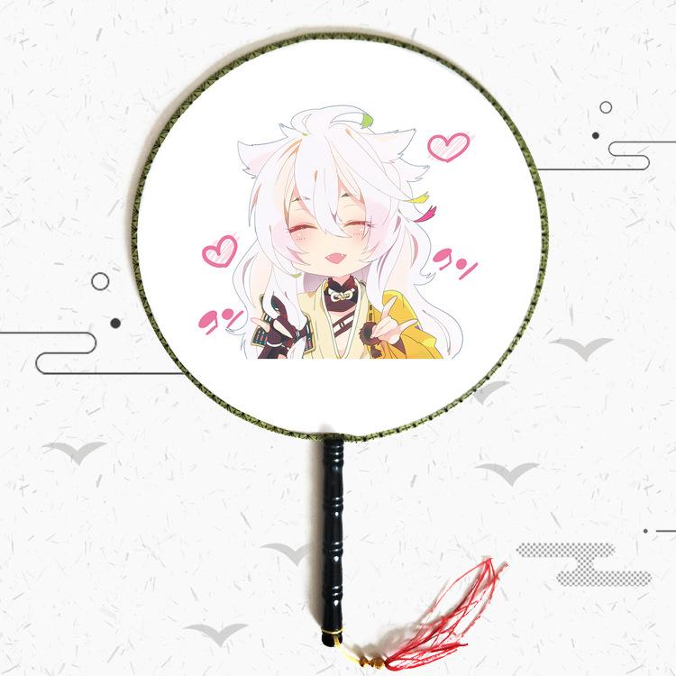 古风团扇效果图-刀剑乱舞1