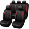 Fabricante directo funda de asiento de coche universal en forma de V de cuero prensado PU para coches de 5 plazas Amazon temu