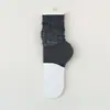 Meias Jk Finas da Moda Inspiradas em Ballet Estilo Miu, Meias Finas Meio-Dedo Emagrecedoras, Meias Baixas Boca de Peixe para Combinar com Saias