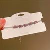 Pulseira rosa brilhante super flash requintado brilhante cordão em estilo coreano corda de mão