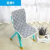 Cojín para Silla Pequeña de Jardín de Infancia Cojín para Niños Respaldo Integrado Silla de Madera de Jardín de Infancia Silla de Plástico Cojín con Correa Antideslizante