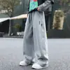 Calça Esportiva de Tricô para Meninos Primavera e Outono Calça Longa Reta Solta Novo Estilo 2026 Roupa Diária Infantil Tendência