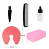 Capa Xale para Cortar Cabelo Infantil Pano para Cortar Cabelo de Bebê Pano para Cortar Cabelo em Casa Roupão para Cortar Cabelo Cabelo Antiaderente