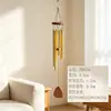 Estilo europeu Cross-Border 26 polegadas Simpatia 6 tubos Sinos de vento Metal Alumínio Tubo Pendurado Decoração Casa Pátio Decoração Varanda Casal Presente
