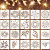 Bendición del Año del Caballo Plantilla Hueca 2026 Nuevo Manual Herramienta DIY Paquete de Materiales Plantilla para Pintar por Frotamiento de Año Nuevo