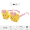 Nuevas Gafas de Sol Polarizadas para Niños y Niñas, Gafas de Sol con Tapa Superior de Gato de Dibujos Animados, Gafas de Silicona para Bebés, Gafas de Sol al por Mayor para Niñas