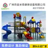 Parque Aquático Grande Tobogã com Spray de Água Combinação Piscina Termal Equipamento Aquático Infantil Hotel Casa Aquática Fortaleza Aquática