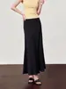Roupas femininas transfronteiriças no atacado, nova coleção popular de outono, vestido longo de algodão e linho, relaxado e versátil, PDD300043