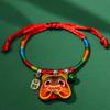 Llegada Nueva 2025 Festival del Bote del Dragón Cuerda de Colores Tejida a Mano Cuerda de Mano Regalo Pulsera para Niños Pulsera de Buena Suerte para Adultos Ajustable