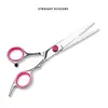 Tijeras de Peluquería, Acero Inoxidable, Todo en Uno, Tijeras Planas para el Hogar, Tijeras Entresacadoras, Herramientas para Cortar el Cabello, Juego Completo de Tijeras para Cortar el Cabello