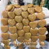 20mm Piedra Natural Ágata Agujero Recto Corazón de Melocotón Cuentas Sueltas Pulsera DIY Collar Accesorios de Joyería Cuentas Semi-Terminadas Al Por Mayor
