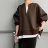 Conjunto Duas Peças Estilo Japonês e Coreano Exportação Sudeste Asiático Manga Longa Primavera, Outono e Inverno Top Jaqueta Moletom para Mulheres