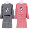Avental de Algodão Roupa de Trabalho para Mulheres, Adequado para Usar Fora, para Cozinhar na Cozinha, Resistente a Manchas, Roupa de Trabalho Masculina, Novo Estilo para o Trabalho, Comprimento Médio para Adultos, Protetor