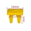Placa Protectora de Motor de Coche, Parachoques, Revestimiento de Guardabarros, Clip, Fijación de Matrícula, Tornillo Autorroscante, Clip Base
