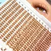 Pestañas Marrones60D16 pestañas postizas voluminosas, las más vendidas en Europa y América, populares en Amazon, TEMU y Xiyin