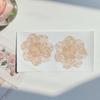 Almofadas de Renda Respiráveis para Seios de Verão, Protetores de Mamilo Descartáveis Anti-Amassado Invisíveis, Especialmente Projetados para Vestidos de Alça