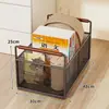 Mochila Caixa de Armazenamento de Livros Caixa de Livros para Mesa de Sala de Aula de Estudante Recipiente com Rodas Cesta de Artefatos para Livros Debaixo da Mesa do Dormitório