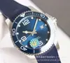 Zf Concas Wave Reloj de Pulsera Mecánico Totalmente Automático para Hombre, Acero Inoxidable, Resistente al Agua, Anillo de Cerámica con Luminiscente