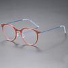 Gafas Ultra Ligeras Color Rosa Rubor 6537 para Mujeres con Rostros Grandes, Adecuadas para Usar Sin Maquillaje, Se Pueden Adaptar con Lentes Graduados para Miopía Alta