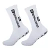 Calcetines de fútbol antideslizantes con agarres antideslizantes, calcetines deportivos transpirables de malla de secado rápido para entrenamiento al aire libre, suministro transfronterizo