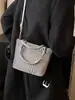 Bolso Bandolera Yuezi 2026 Modelo Nuevo Bolso Cesta Simple Plegado Estilo Coreano Textura de Alta Calidad Gran Capacidad Bolso de Mano Bolso de Hombro
