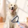 Perro y Gato Golden Retriever Oso de Peluche Nudo Peine Gato Limpieza Nudo Eliminación de Nudos Pelo Suelto Eliminación de Pelo Artefacto Peine Especial para Mascotas