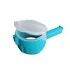 Clip Sellador para Conservación de Alimentos, Boquilla Dosificadora para Avena, Pinza para Bolsa de Snacks, Clip Sellador a Prueba de Humedad, Herramienta Selladora de Bolsas